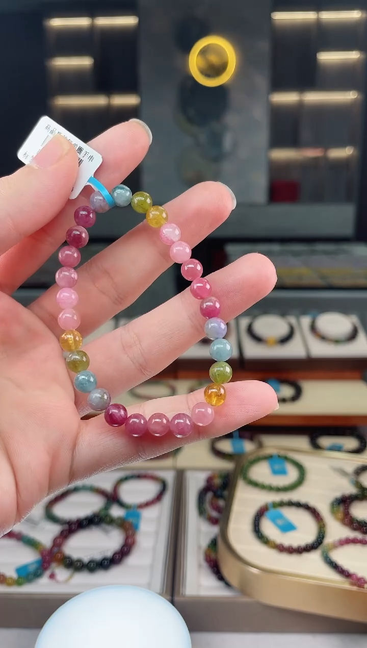 【闪购商品】碧玺单圈手串未镶嵌（多样性发一条）Y