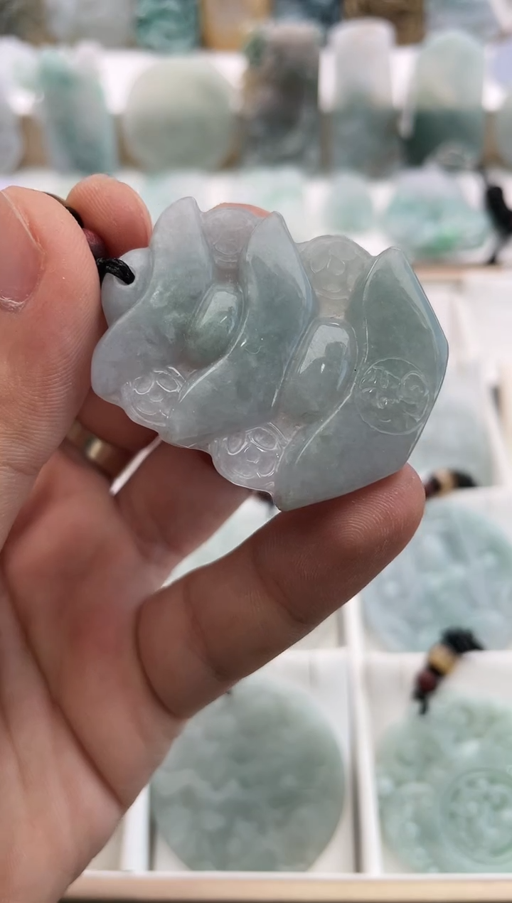 【闪购商品】翡翠颈饰未镶嵌..../1/13/144