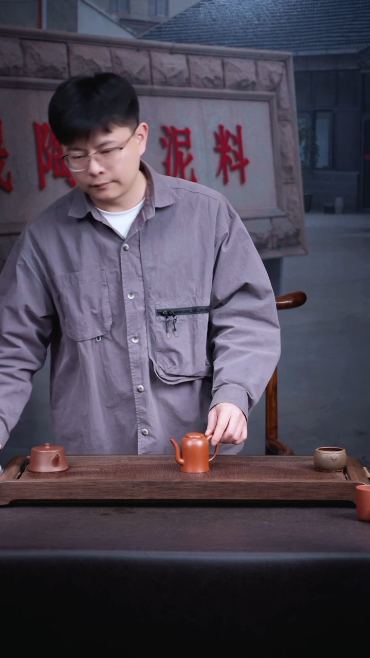 【闪购商品】紫砂茶壶朱泥美人尖2