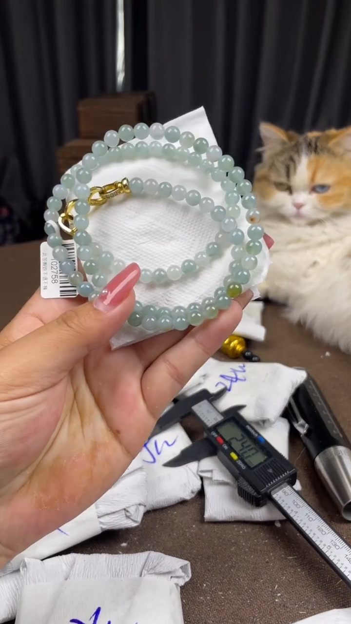 颈饰未镶嵌翡翠项链