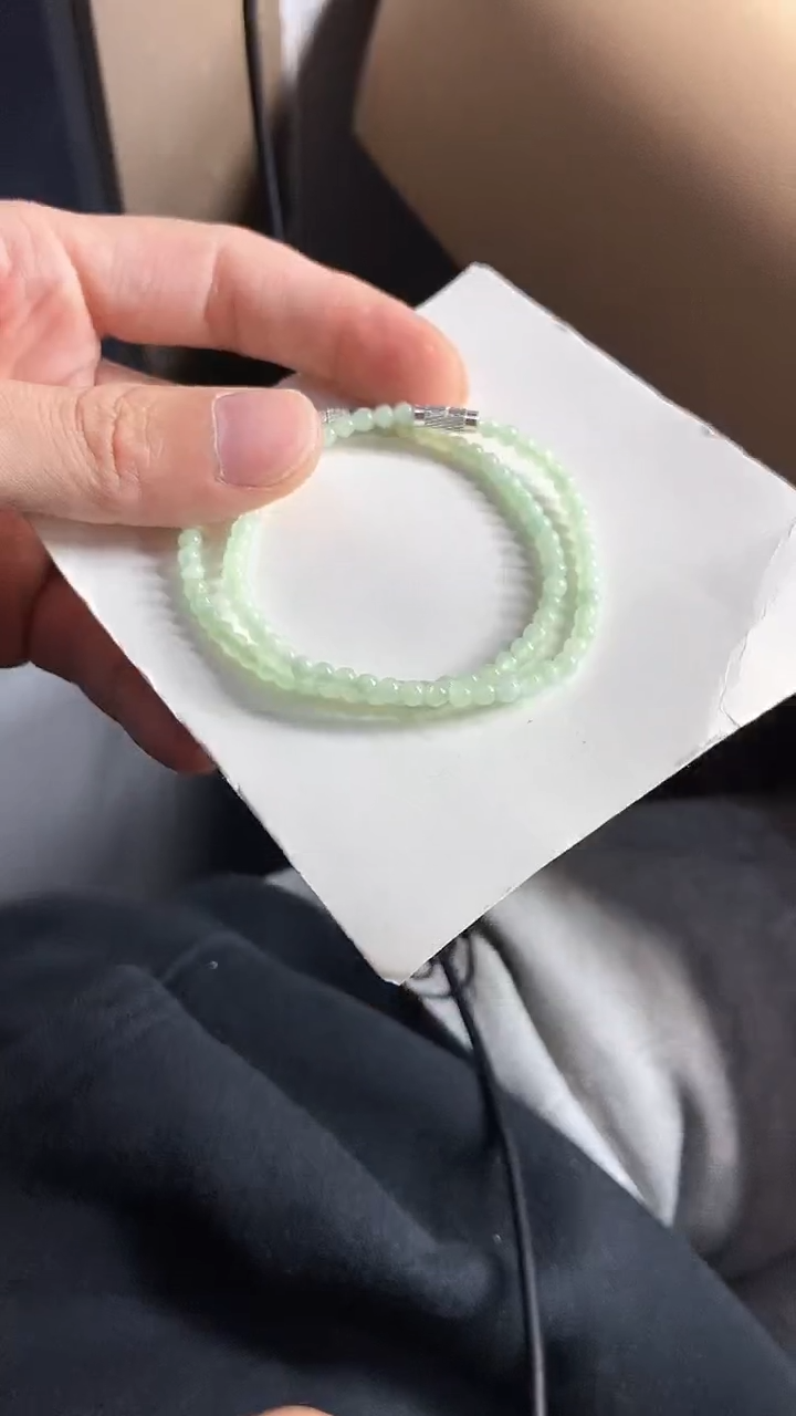 【闪购商品】翡翠手串未镶嵌天然A货翡翠手串MZL2