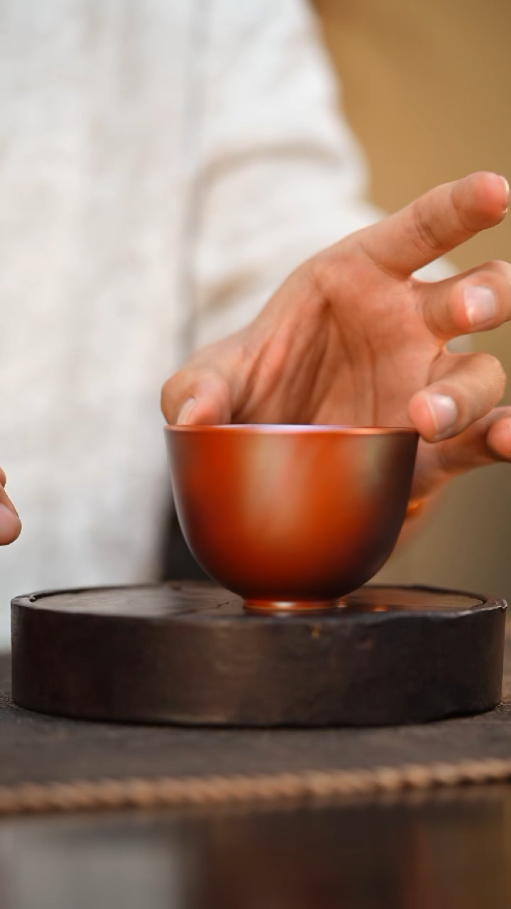 77柴房陶瓷柴烧主人杯