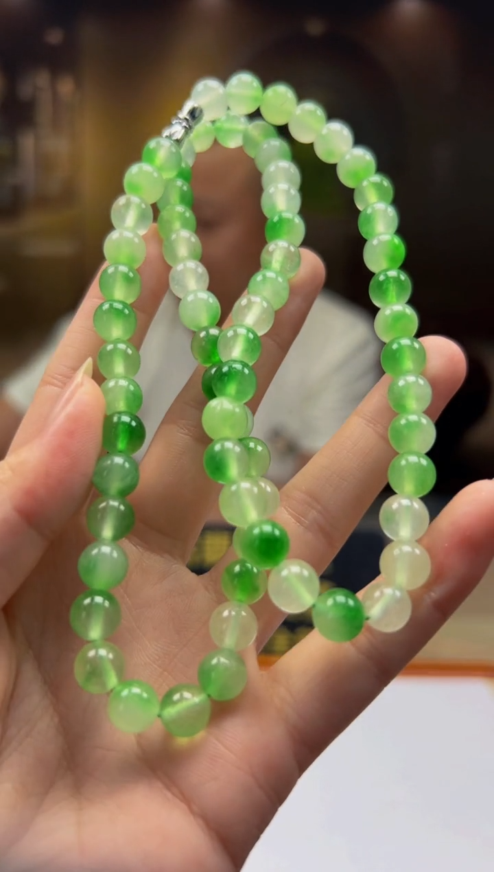 翡翠未镶嵌颈饰SY2025-7-14-25