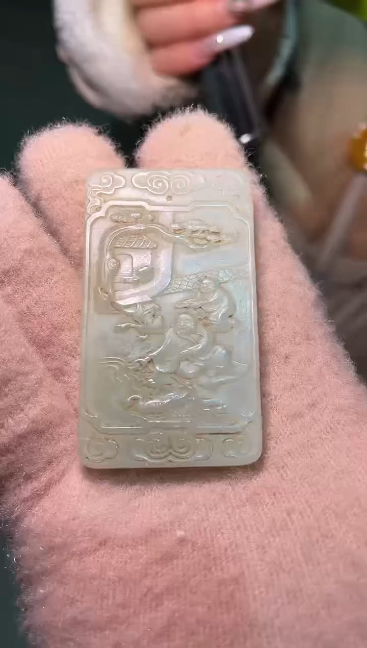 【闪购商品】和田玉颈饰未镶嵌雅琪优选精品链接458678