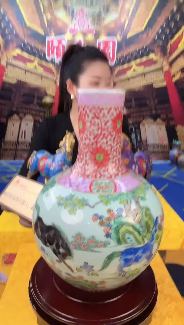 其他颐和园A1-17 陶瓷摆件（一比一古法新烧