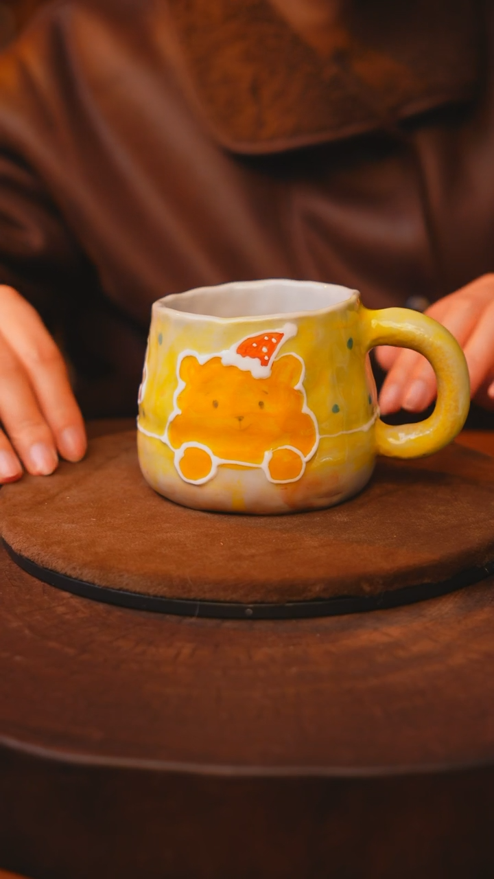 【闪购商品】瓷片景德镇手绘瓷器高温釉下彩---