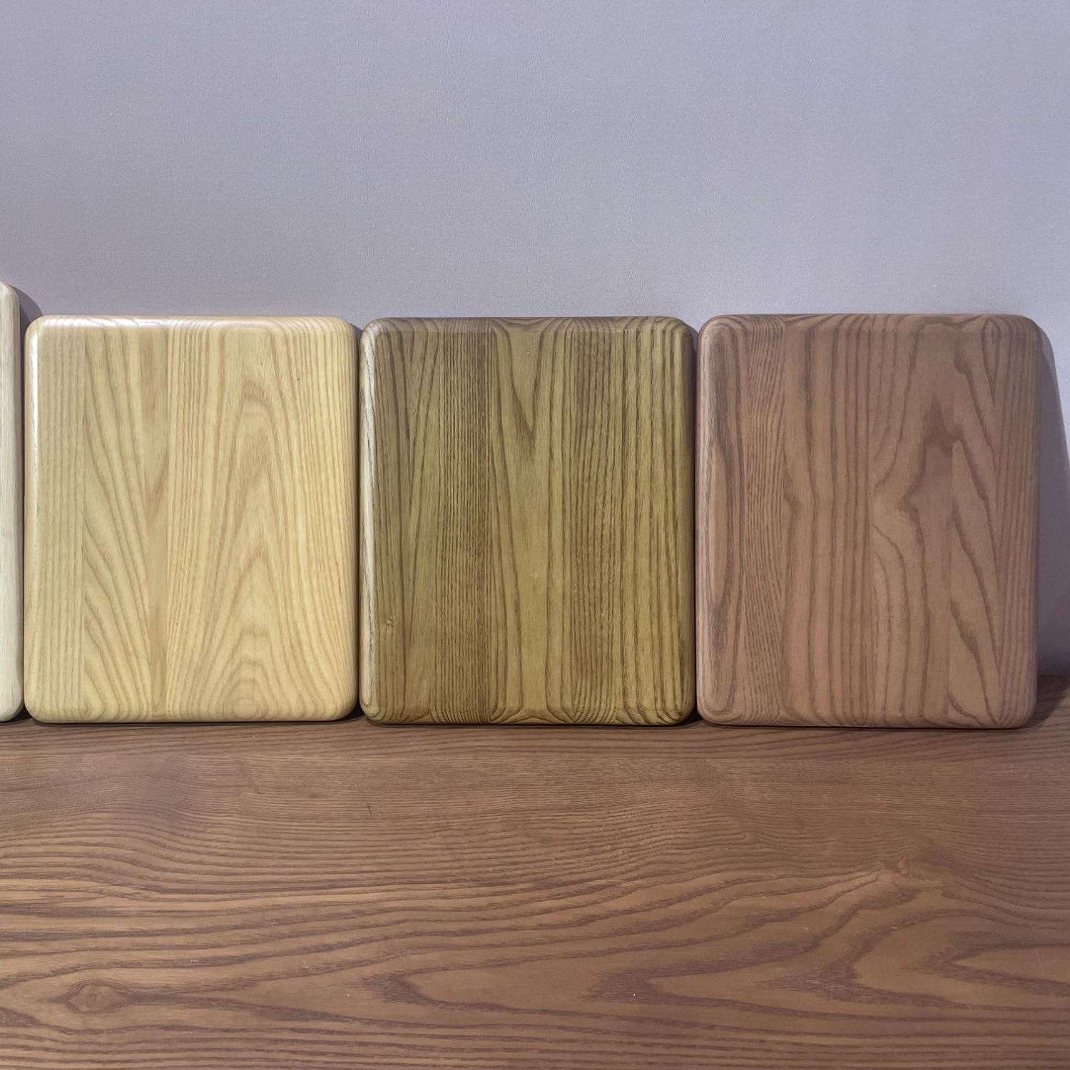 【颜色选择】水性漆木纹一款三色可选—胡桃色、原木色、白蜡木实木床