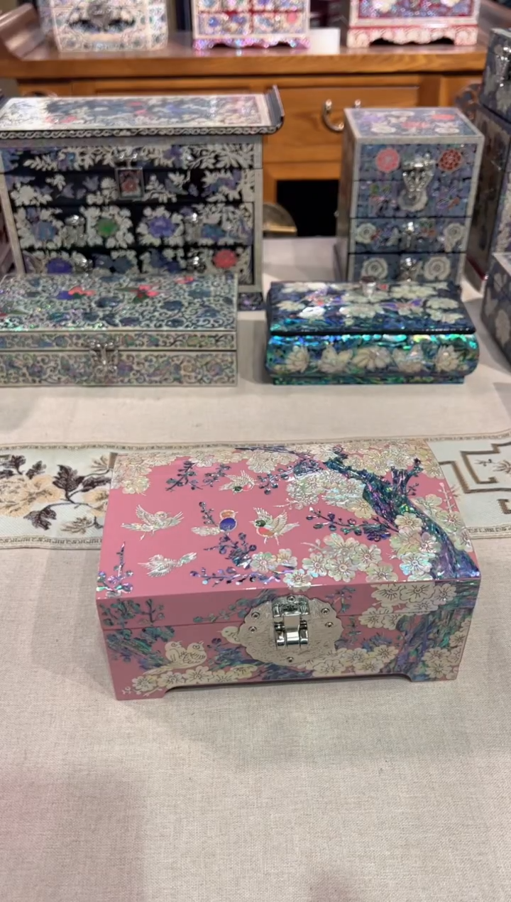 【闪购商品】鱼锁扇贝底·弘贝雅螺钿漆器文化馆