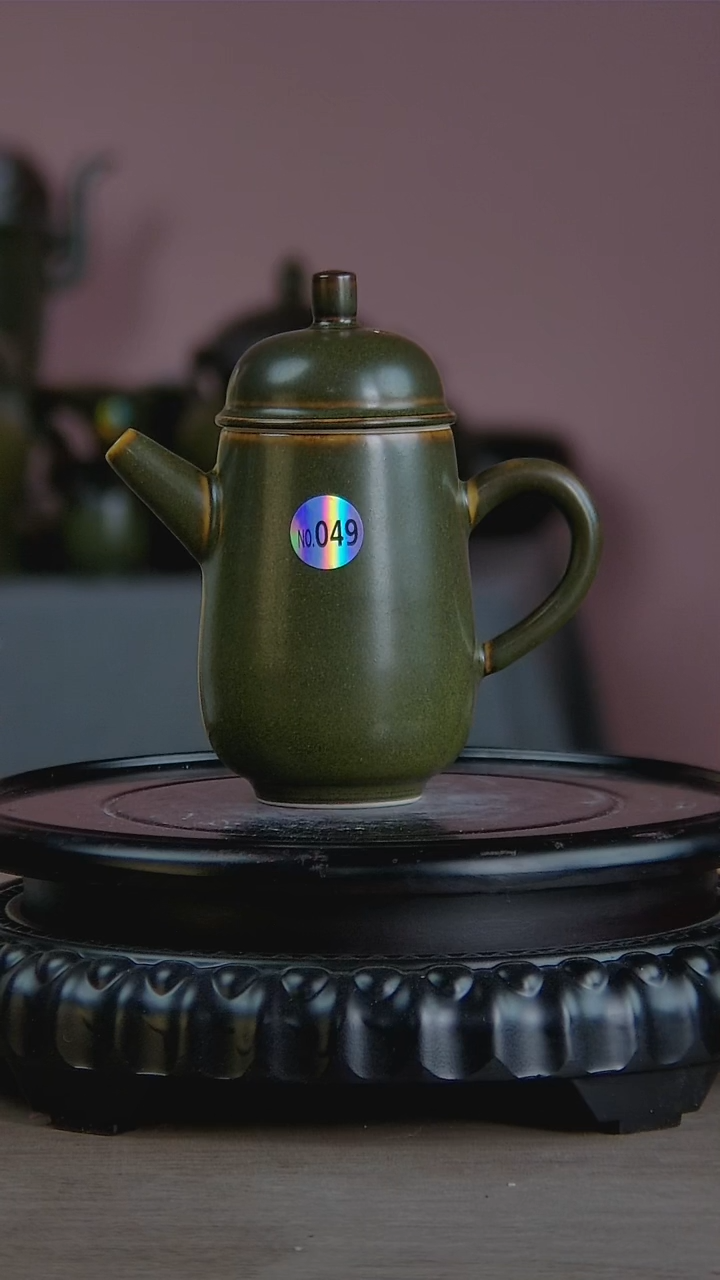 用****7景韵堂仿清茶叶末釉