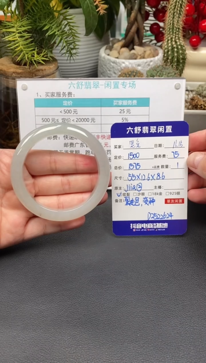 未镶嵌手镯翡翠黑**猫D2522624