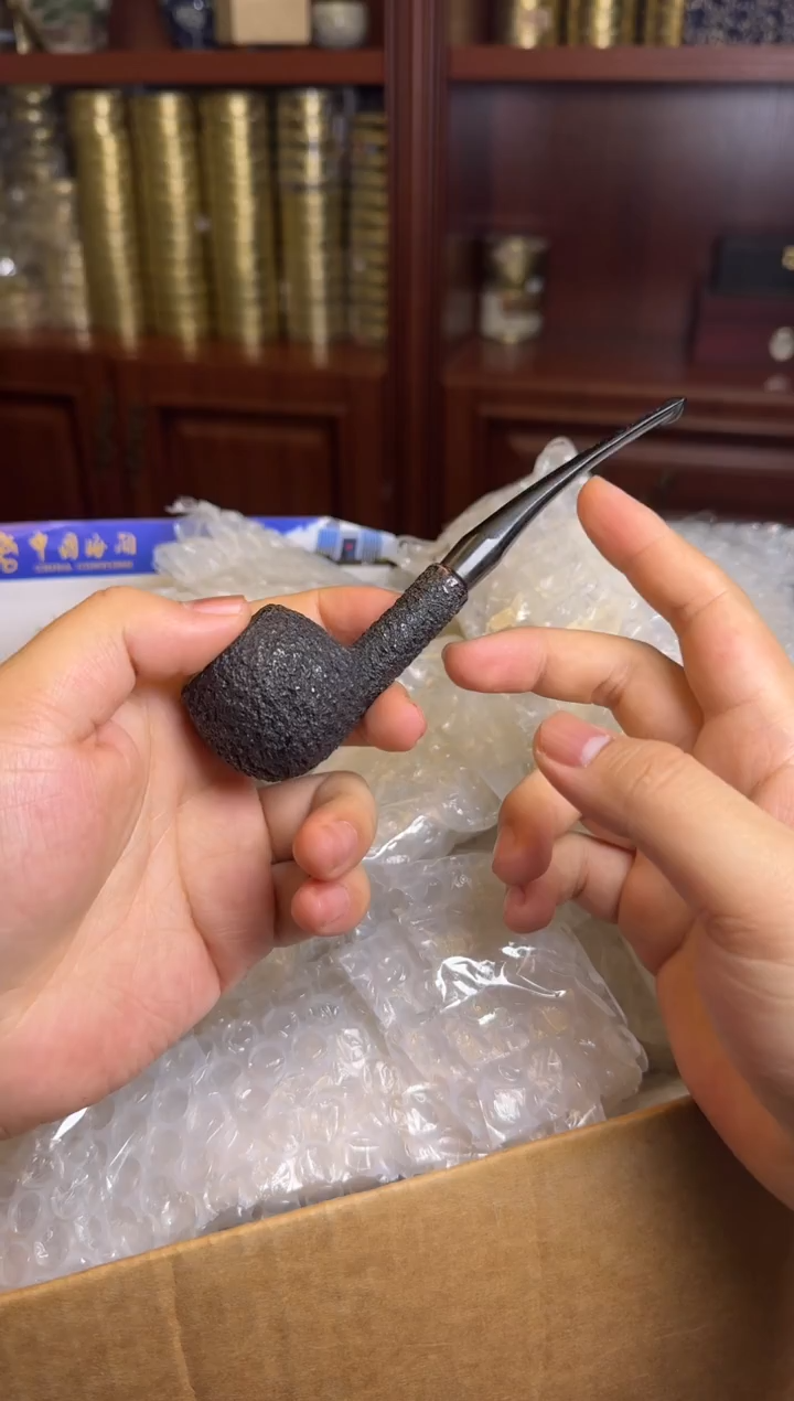 木兰子龙烟斗 巴灵坦泡石