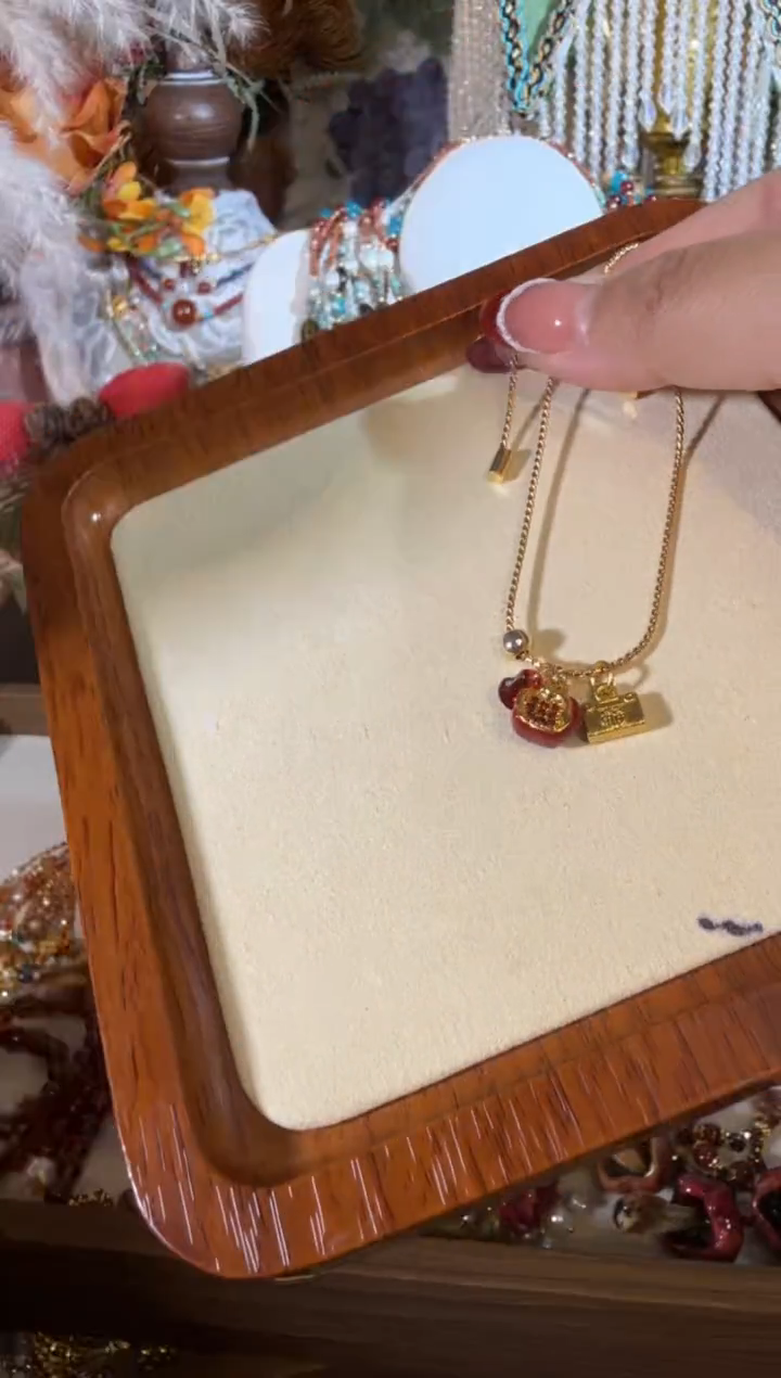 未镶嵌手链尖晶石015