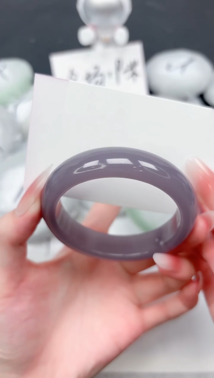 未镶嵌手镯石英质玉50-56.2