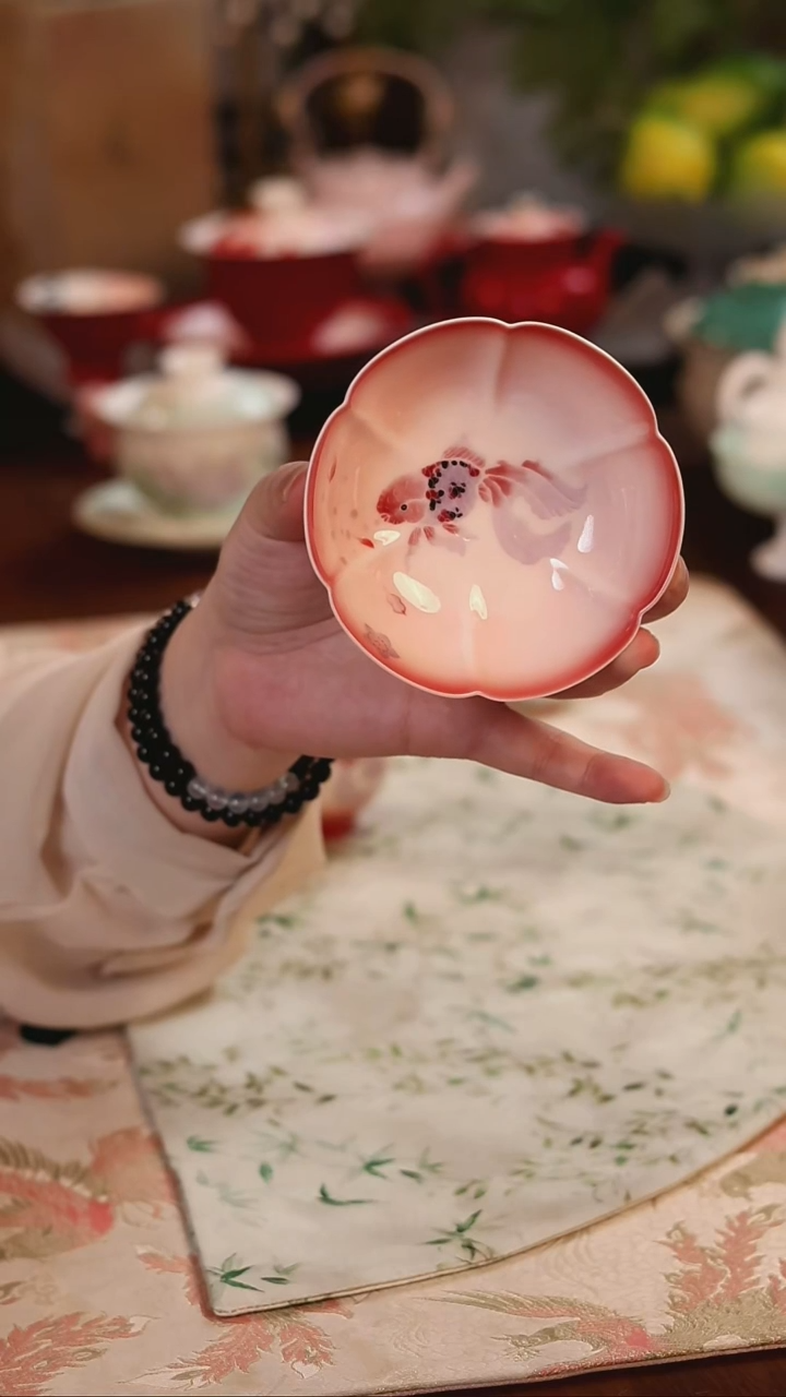 樱桃兰寿 花口杯哈哈哈