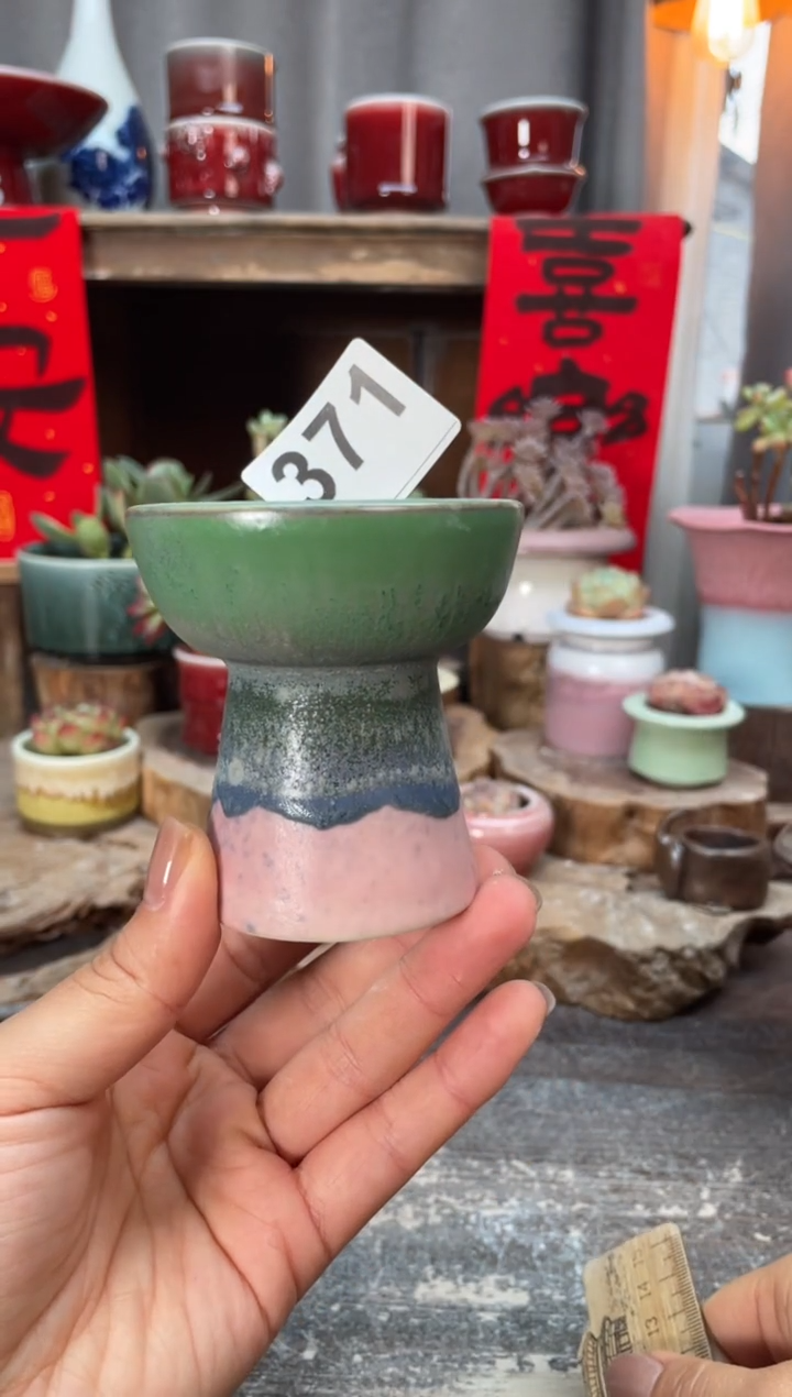 【闪购商品】摆件371知木小芳花盆