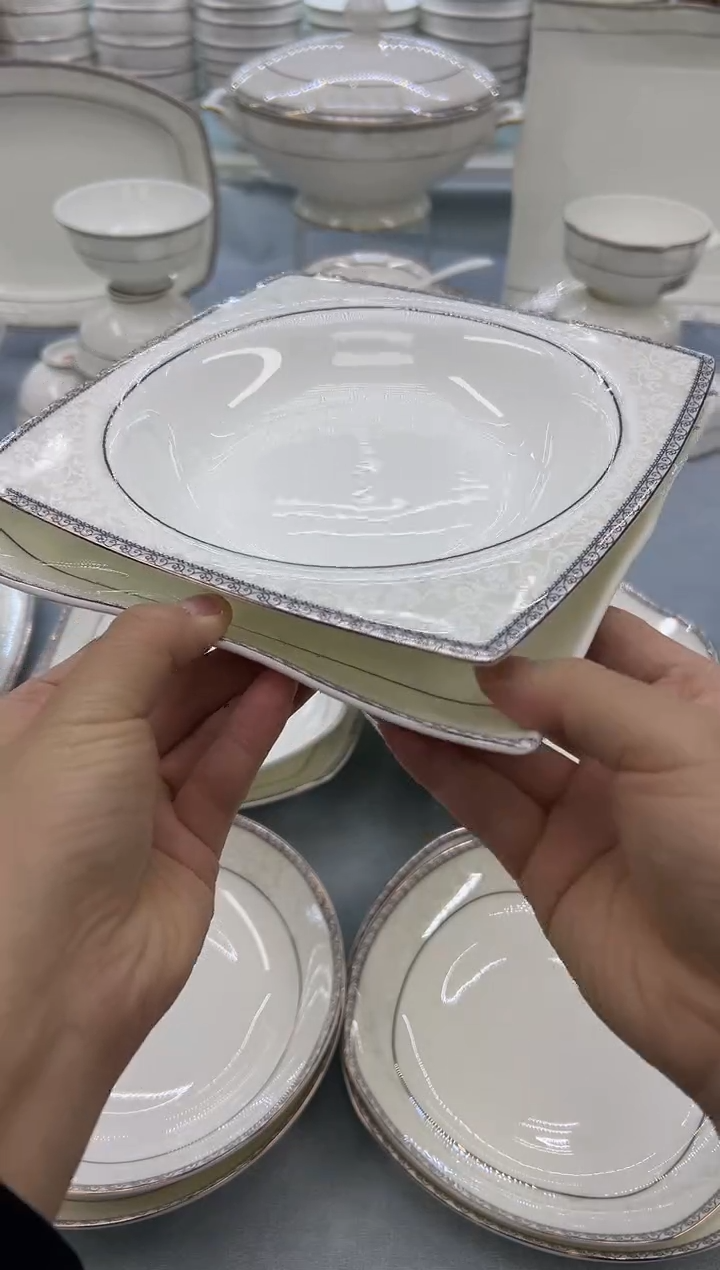 骨瓷 玲珑8天元1个8.5波浪1个