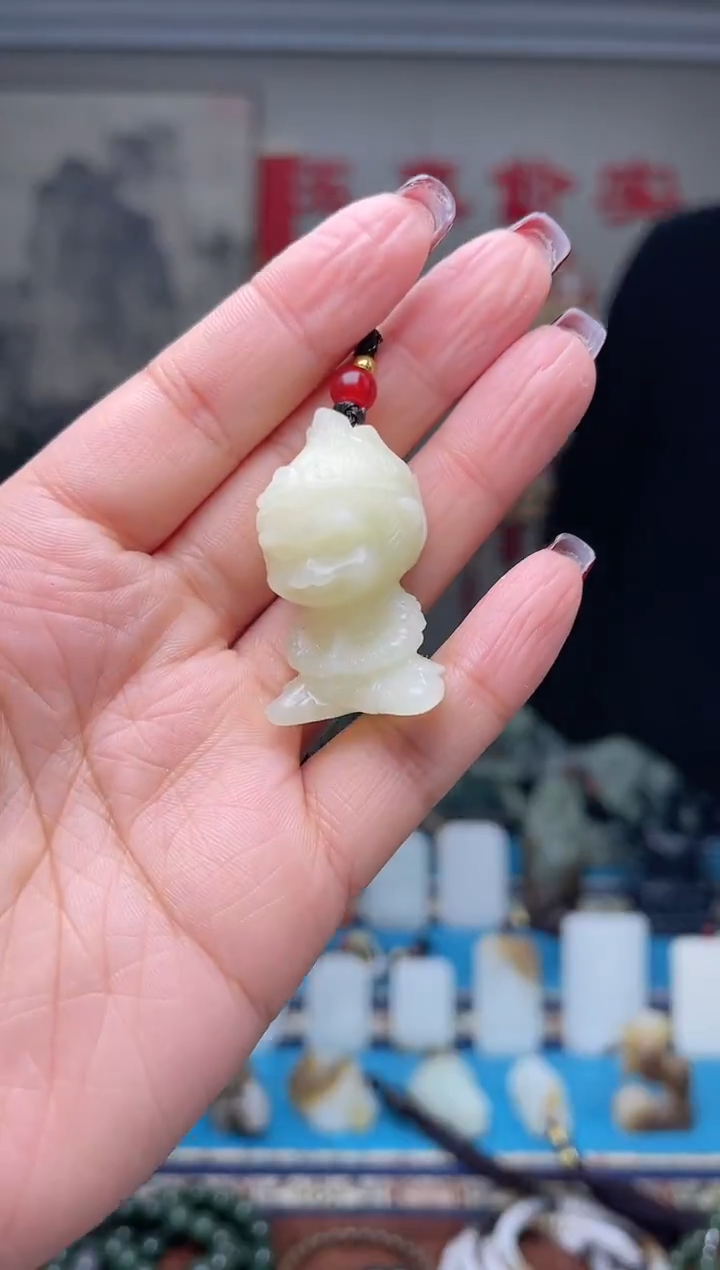 【闪购商品】和田玉挂件未镶嵌1