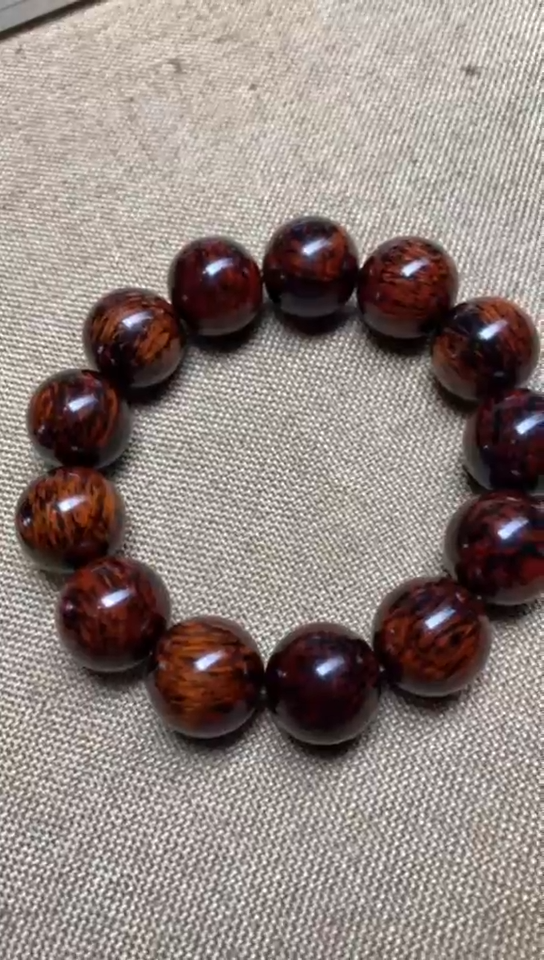 降真香手串/手链?海南红降花梨公