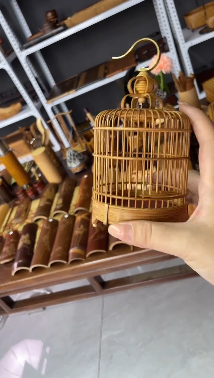 蝈蝈笼纯手工制作