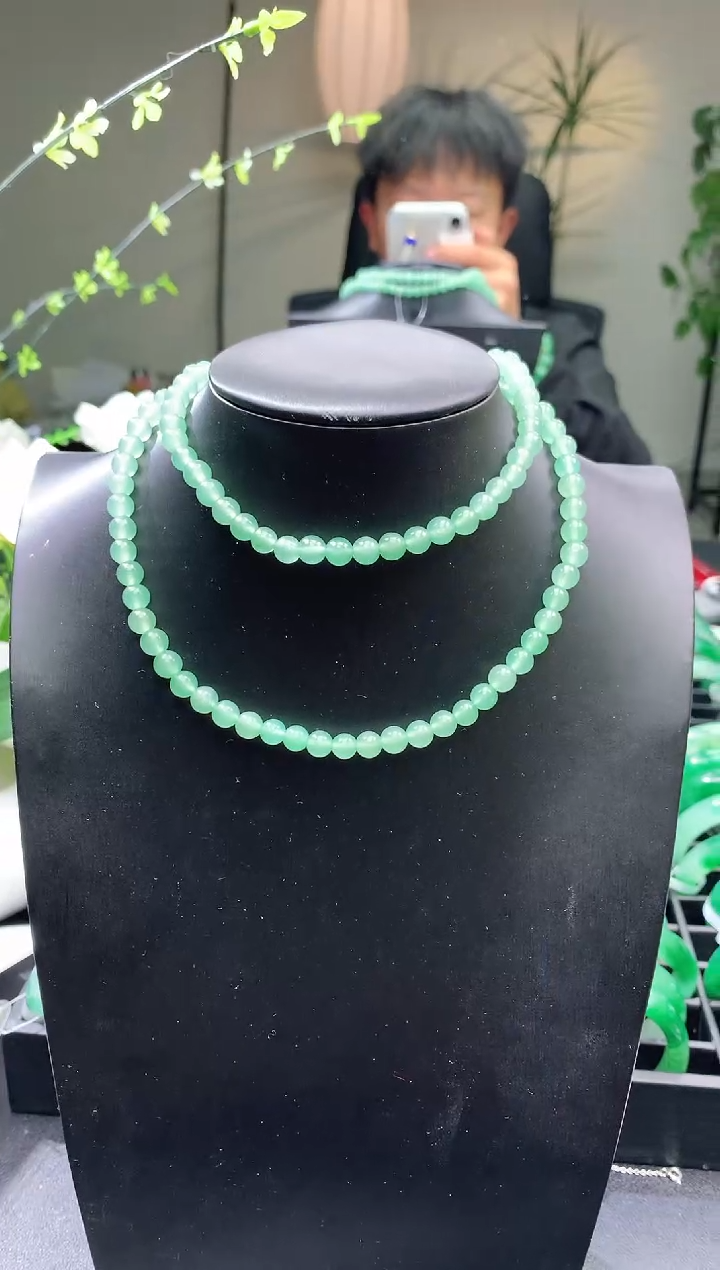 【闪购商品】石英质玉珠串未镶嵌珠串