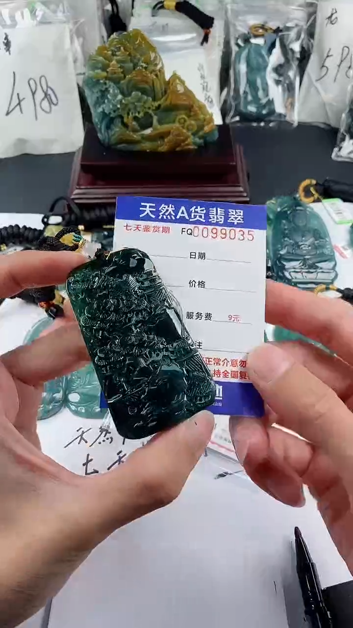 【闪购商品】翡翠颈饰未镶嵌          