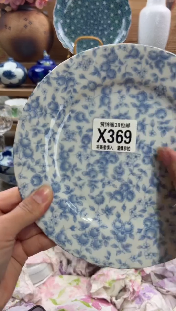 瓷片粒*      X369