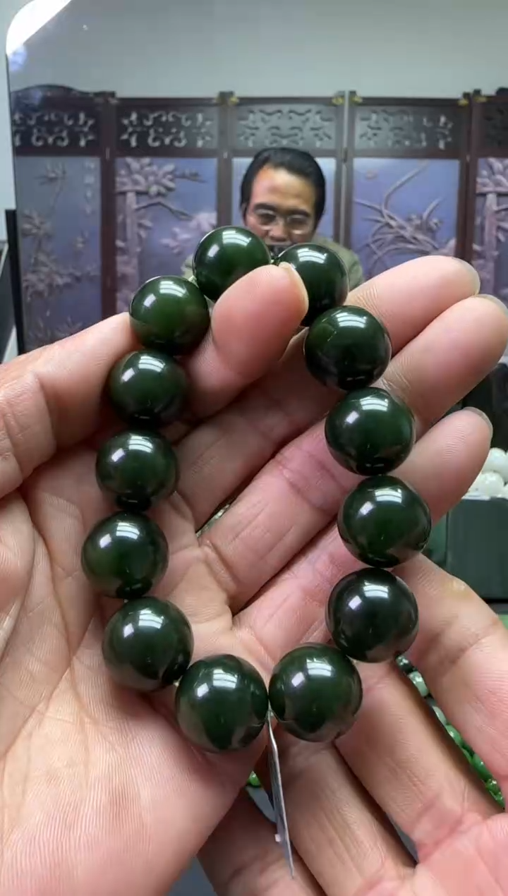 未镶嵌和田玉珠宝奇石手串