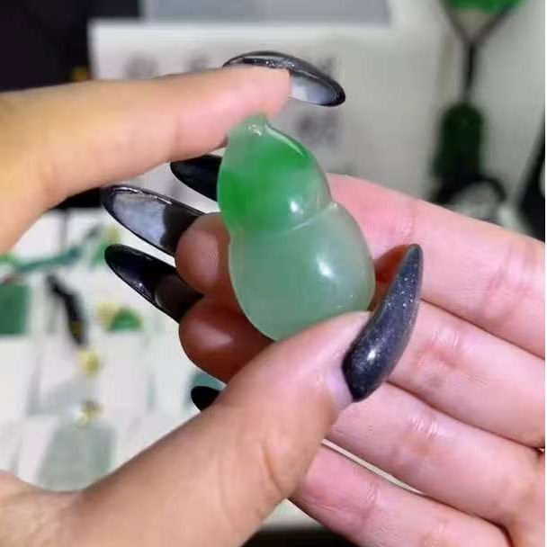 翡翠无镶嵌葫芦绿色