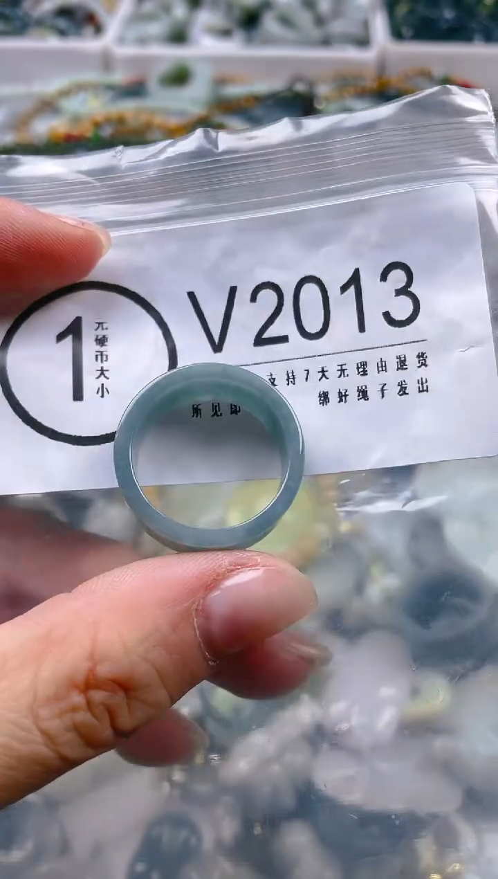 【闪购商品】翡翠颈饰未镶嵌21/V/翡翠A货一图一物