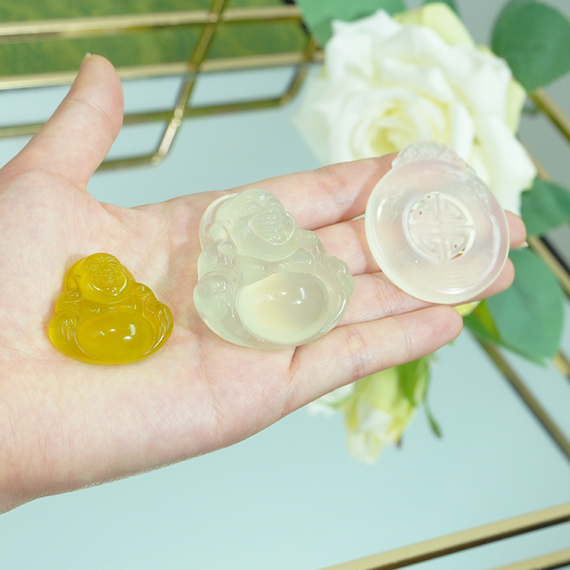 天然岫玉雕刻挂件