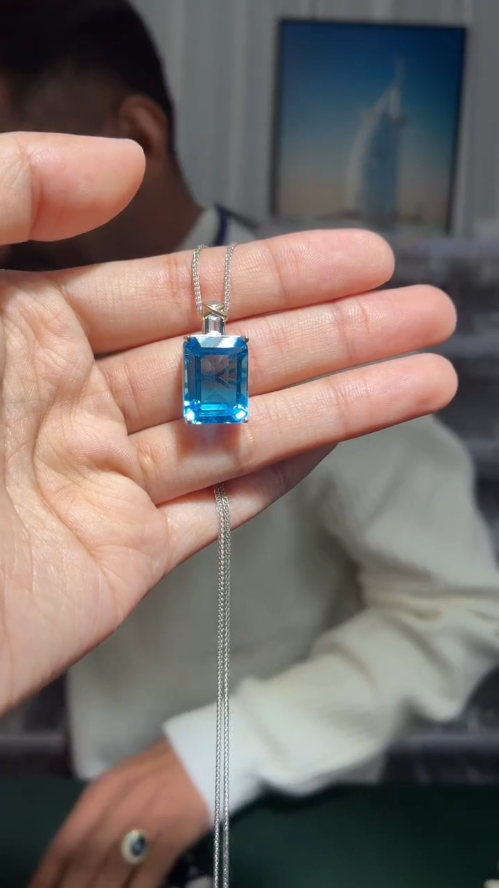 银S925镶嵌托帕石其他（扎德严选）