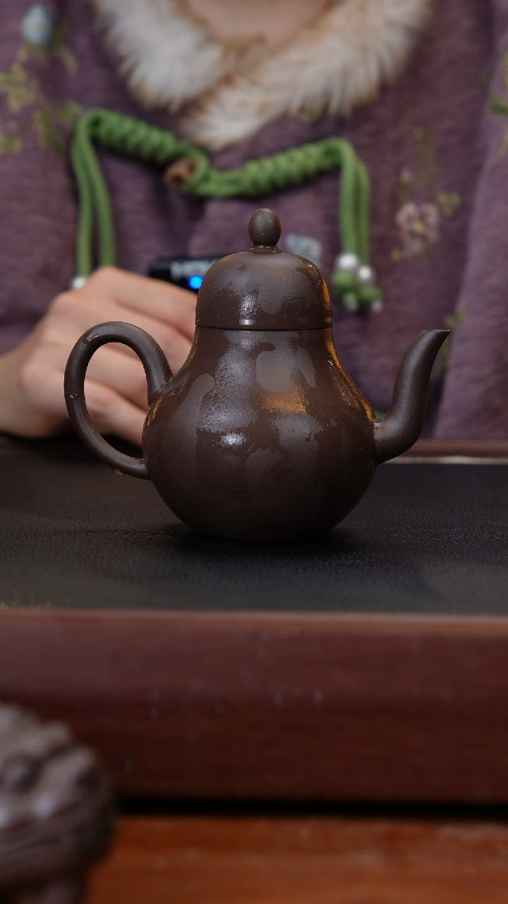 茶壶紫砂思婷壶200C大水潭底槽青