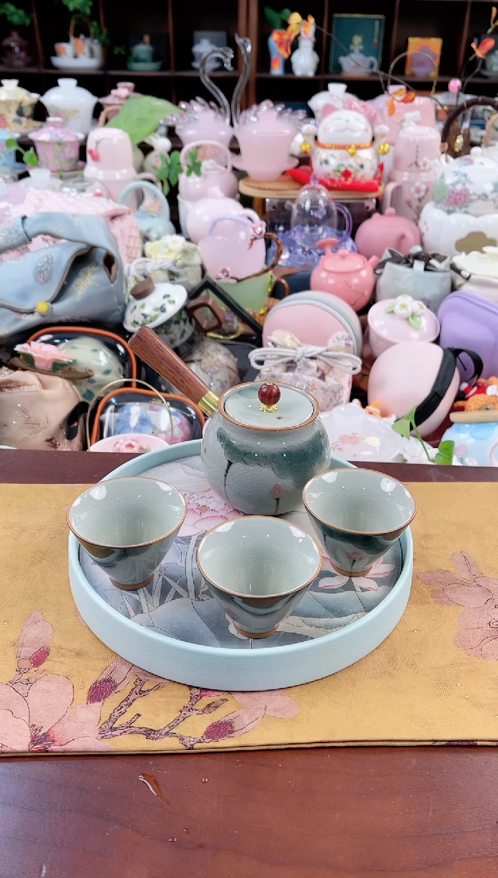 【闪购商品】瓷片茶具：库存仅剩1件