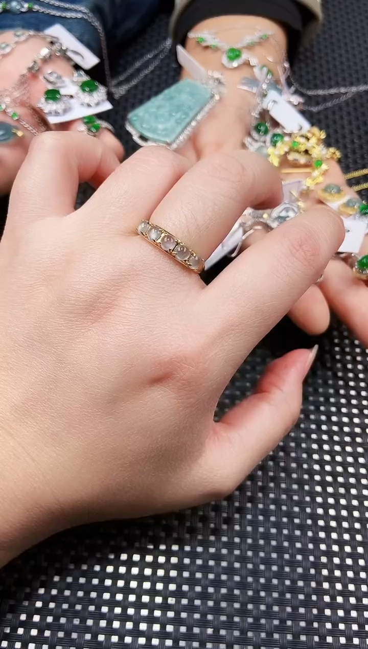 【闪购商品】翡翠戒指未镶嵌111111111