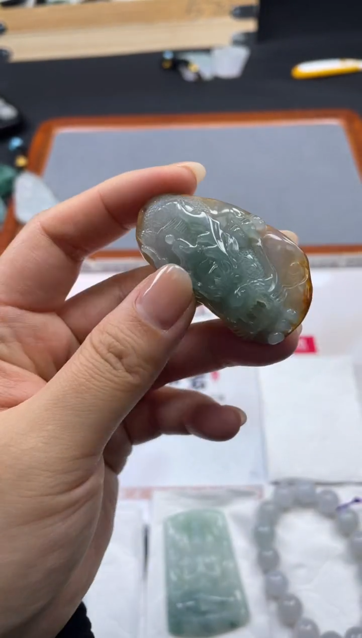 【闪购商品】定制翡翠未镶嵌02-22HDJT0137409