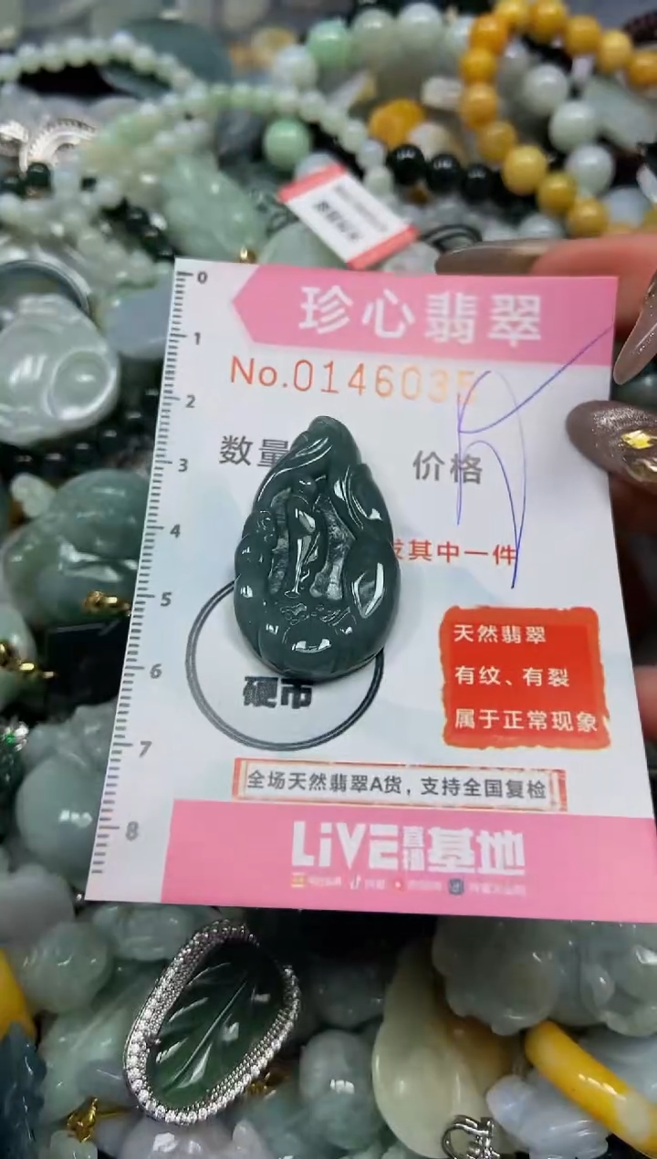 【闪购商品】翡翠颈饰未镶嵌闪购0146035