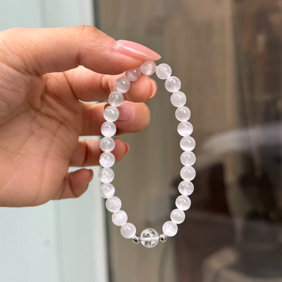 非金属树脂手链 猫眼手串时尚饰品