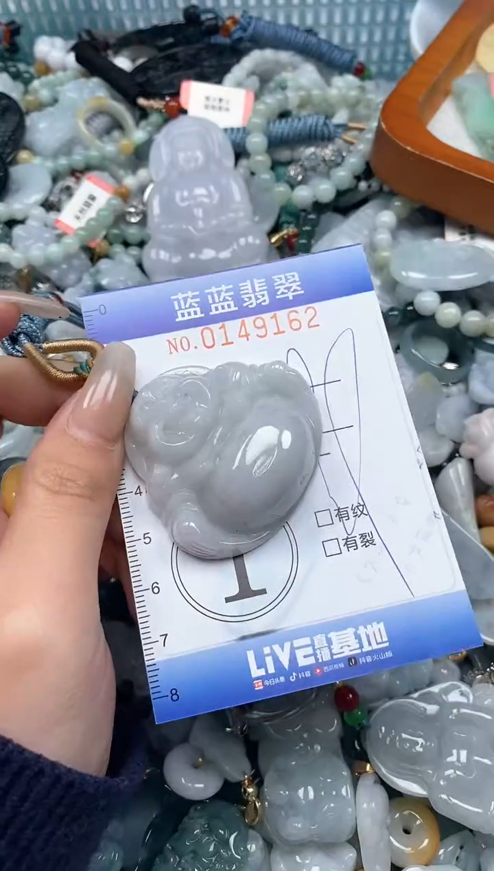 【闪购商品】翡翠颈饰未镶嵌闪购0149162多样性发其一