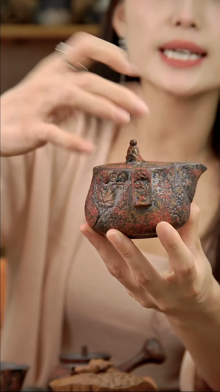 言野手作 岩矿敦煌宝瓶