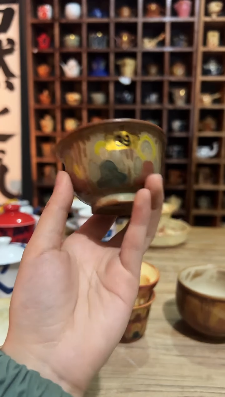 【闪购商品】观云听雨原创手绘茶具