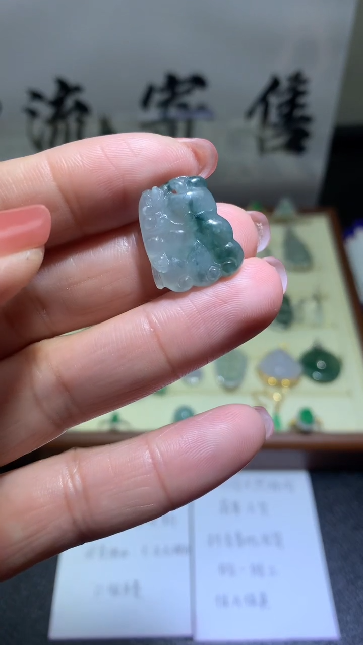 【闪购商品】翡翠颈饰未镶嵌0125天然翡翠缅甸A货