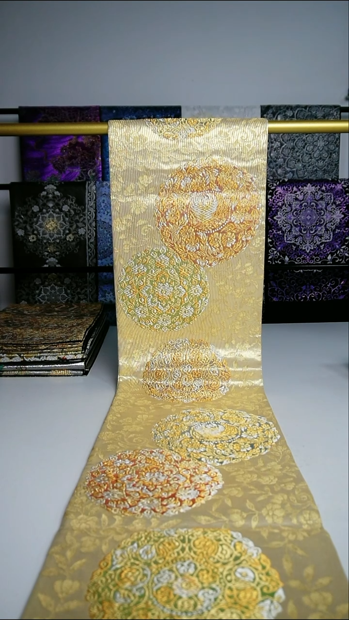 织绣织锦32六通宝相花