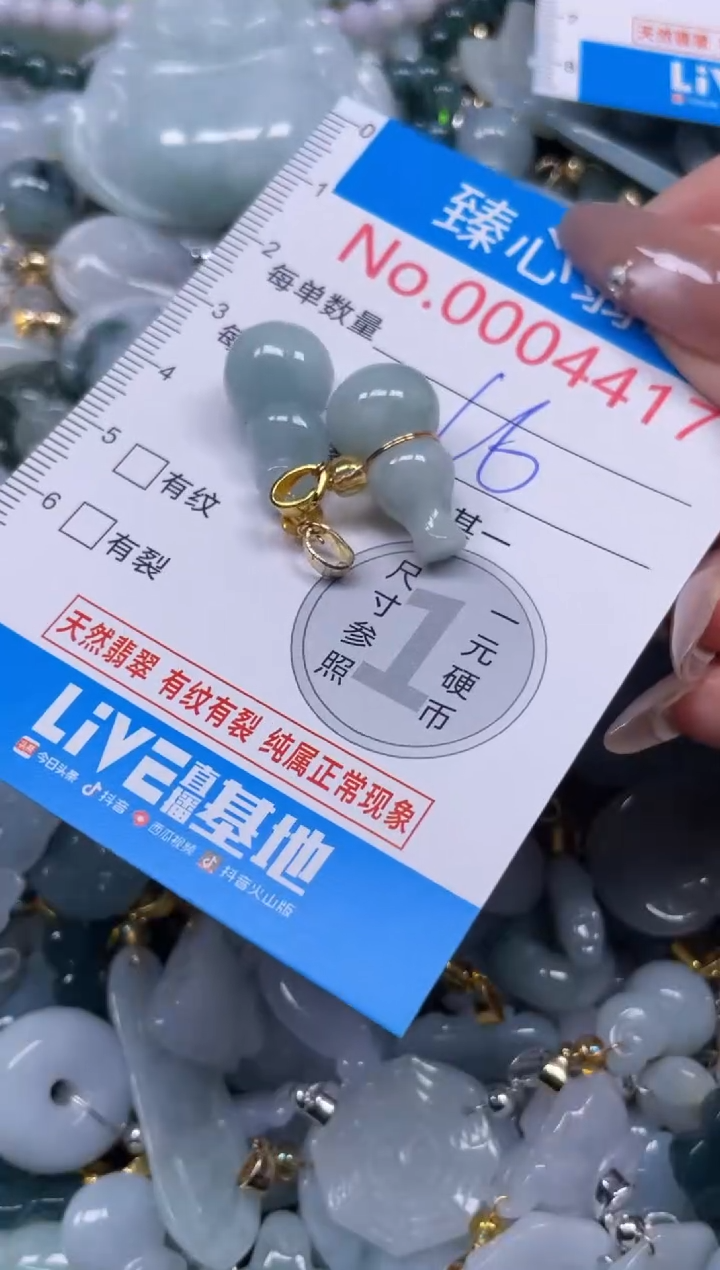 颈饰未镶嵌翡翠4417