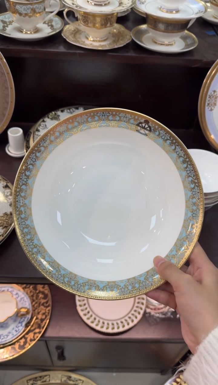 【闪购商品】瓷片9英寸汤碗福利款 尾单