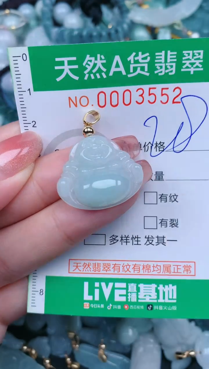 【闪购商品】翡翠颈饰未镶嵌.0003552