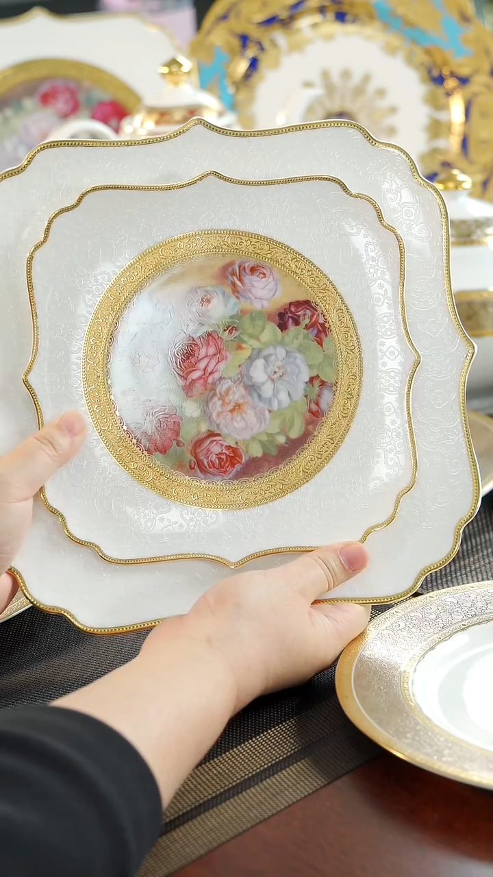 【闪购商品】瓷片10.5英寸平盘 福利价