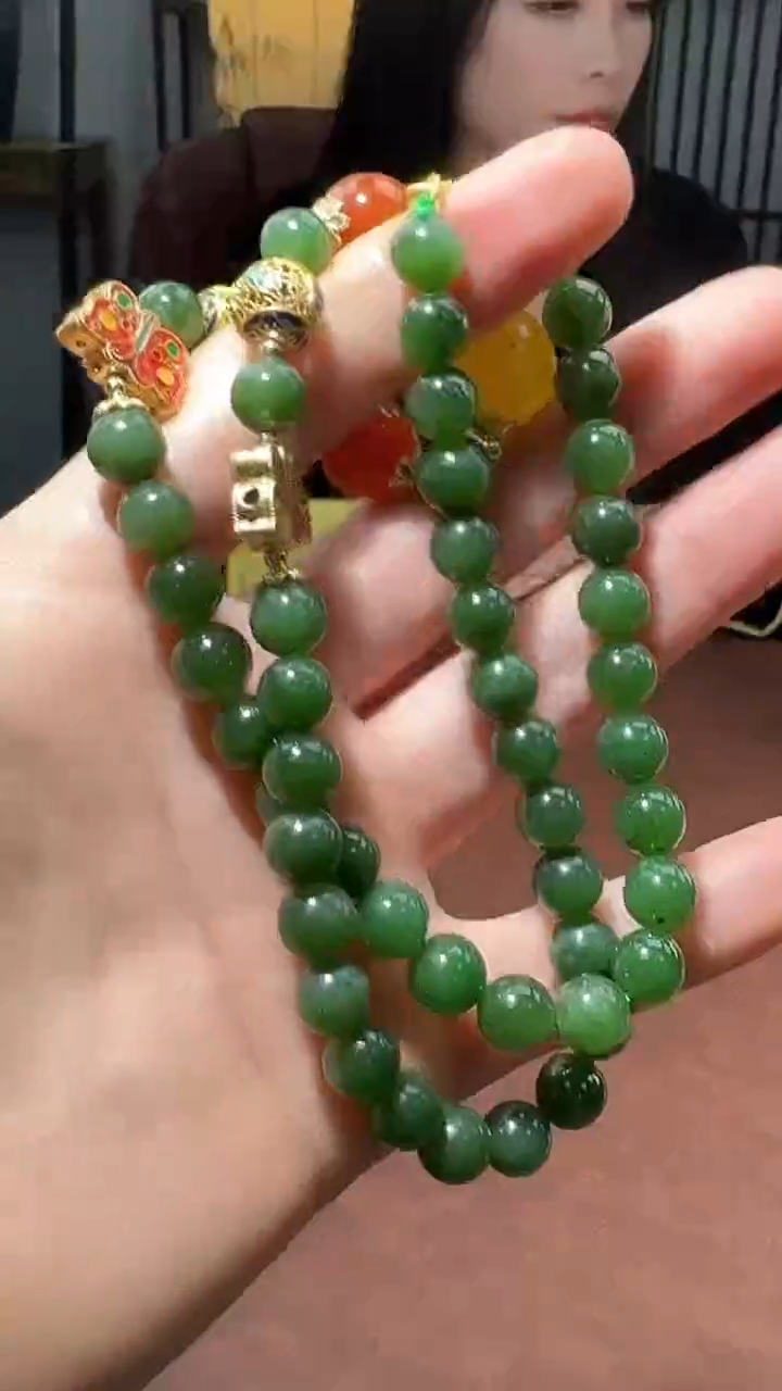 颈饰未镶嵌和田玉  B4392 多样性发货其一