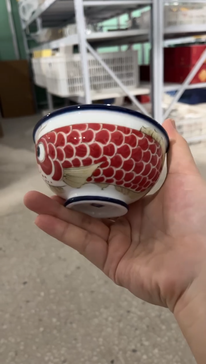 昨明手绘小号茶碗（宠粉价格）