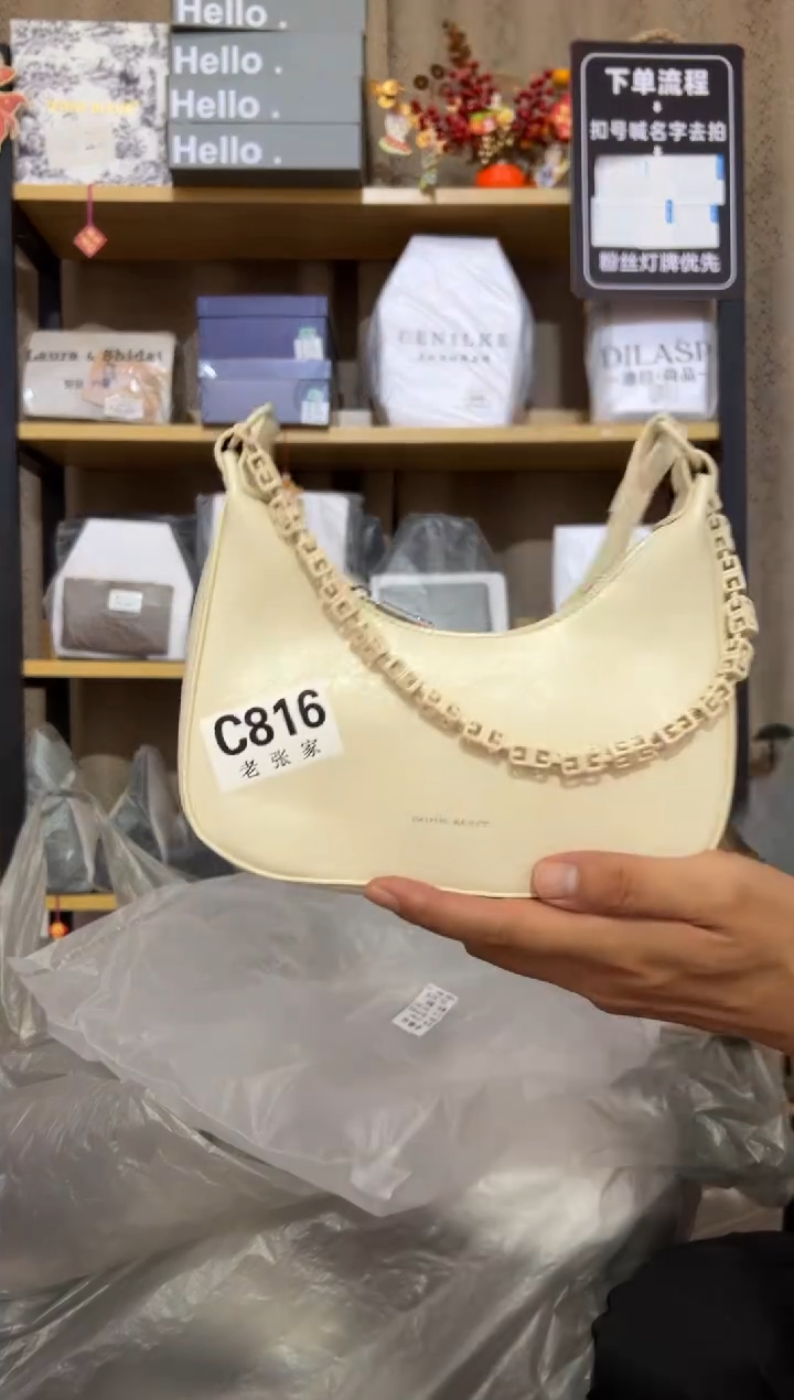 小牛剖层皮革老张家女包816