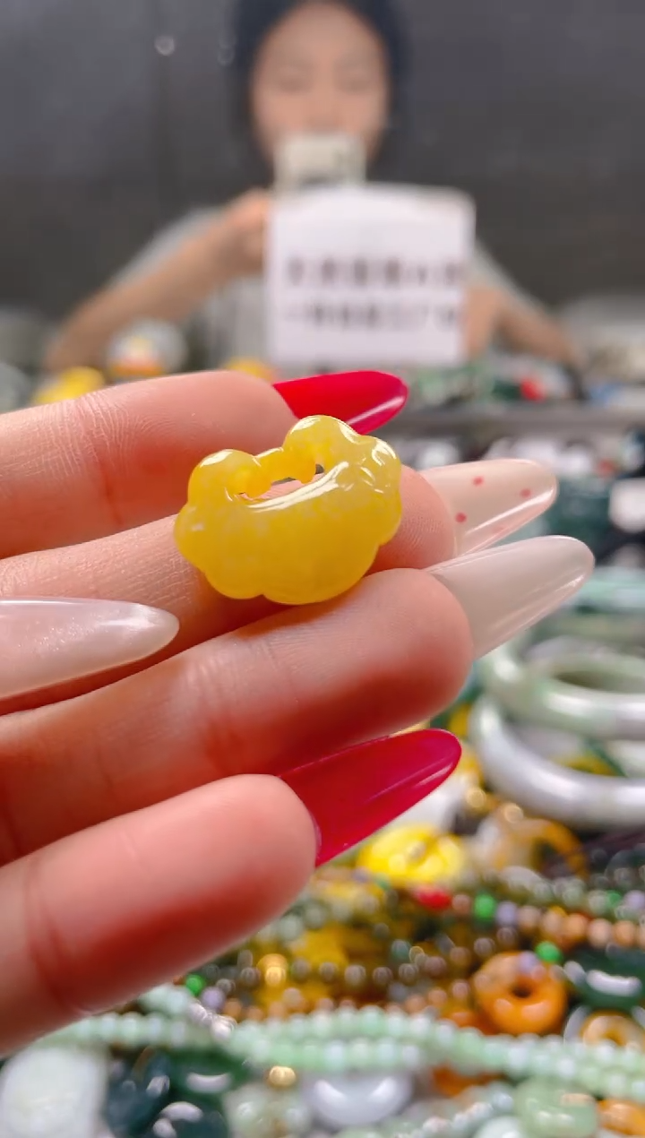 【闪购商品】翡翠颈饰未镶嵌/E/翡翠A货一图一物